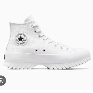 Converse Womens Mens Chuck Taylor All Star Lugged 2.0 Shoes 11 White Leather